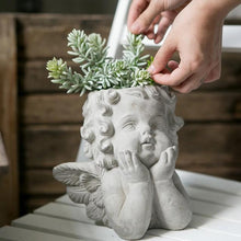 Load image into Gallery viewer, Cement Little Angel Planter