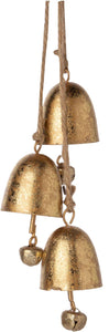 Antique Gold Cluster Bells