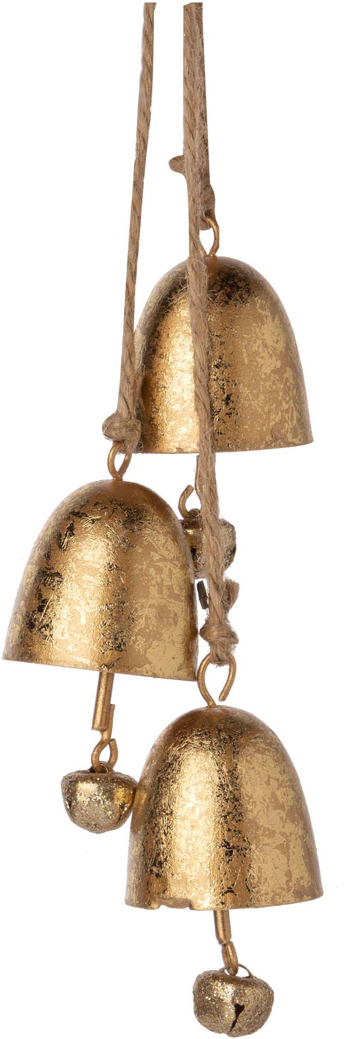 Antique Gold Cluster Bells