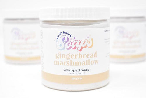 Gingerbread Marshmallow Whipped Soap