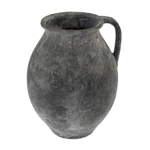 Black Rhodes Pitcher Vase