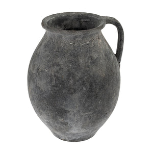 Black Rhodes Pitcher Vase