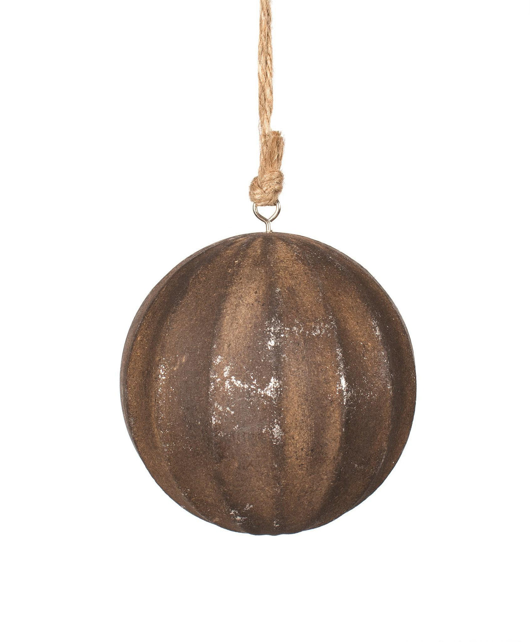 Brown Ball Ornament