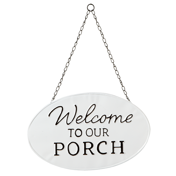 Welcome to our Porch Sign