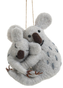 Koala Hugging Ornament