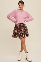 Load image into Gallery viewer, Pink Mia Button-Down Sweater