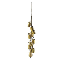 Load image into Gallery viewer, Assorted Hanging Gold Metal Bells