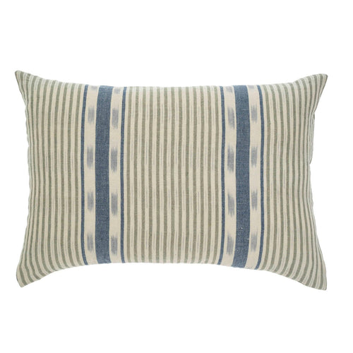 Lumbar Seaview Linen Pillow
