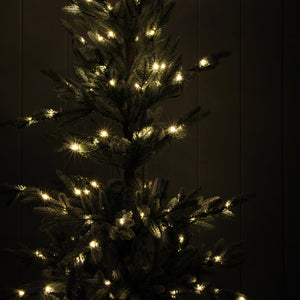 Flocked Balsam LED Tree