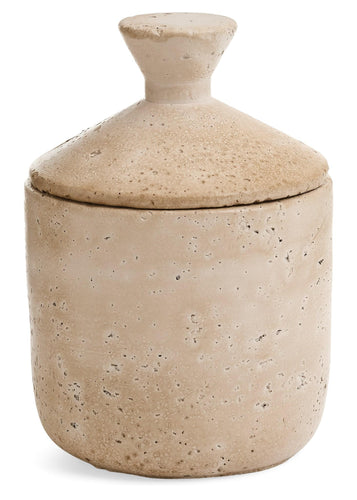 Travertine Canister