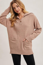 Load image into Gallery viewer, Latte Corinne Sweater Pullover