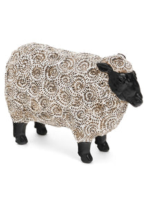 Curly Sheep Figurine