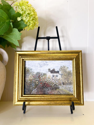 Cottage Field Artwork | Gold Empire Frame