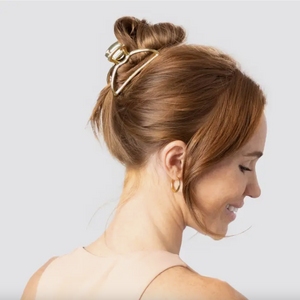 Gold Metal Claw Clip