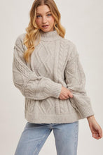 Load image into Gallery viewer, Tinsley Cable Knit Sweater