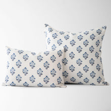 Load image into Gallery viewer, Isabella Floral Block Print Pillow