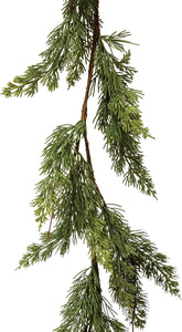 Faux Cedar Garland