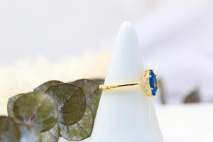 Sapphire Marquise Ring