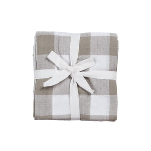 Multi Stripe Charcoal Tea Towels