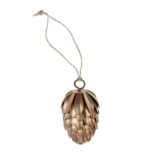 Bronze Pinecone Ornaments