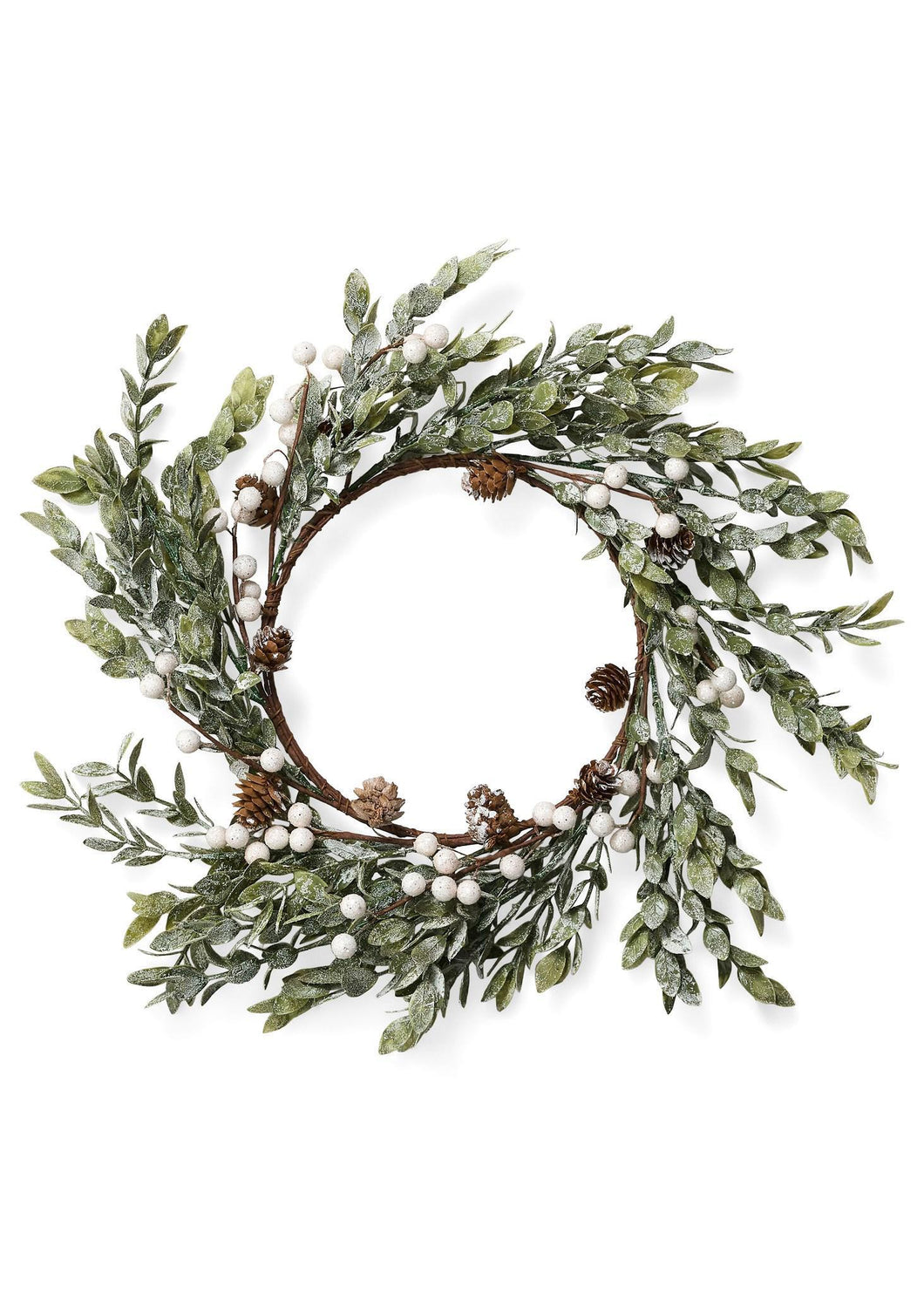 Frosted White Berry Wreath