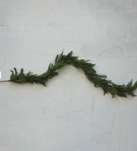 Mixed Cedar Garland with Branches