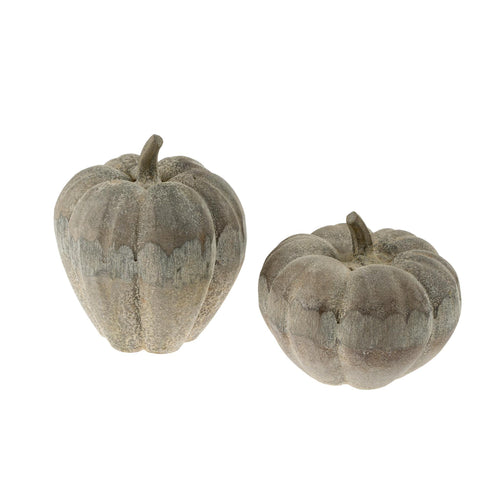 Rustic Cast Aluminum Pumpkin