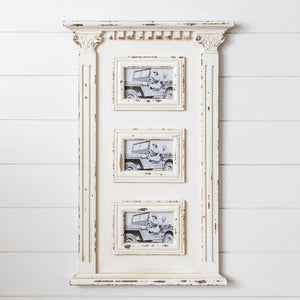 SALE! Distressed White Photo Frame *in store pickup only