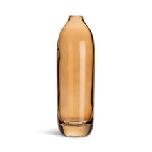 Load image into Gallery viewer, Tall Amber Bud Vase