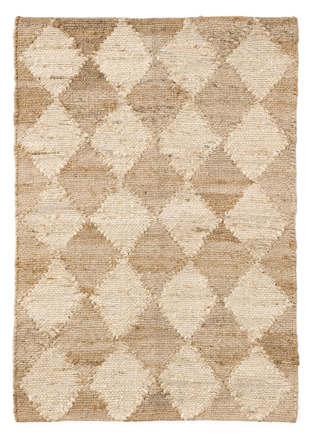 Tan Diamond Rug