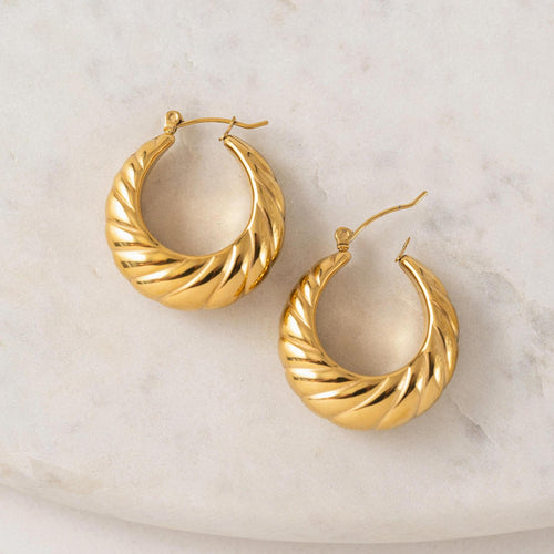 Jolie Hoop Earrings