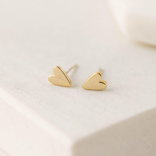 Everly Heart Studs