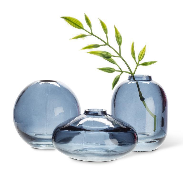 Dark Blue Bud Vases