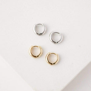 Bea 10mm Huggies Hoop Earrings