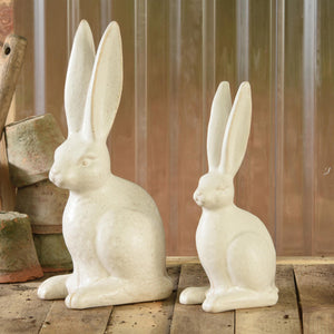 Small Sitting Hare Ceramic