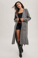 Load image into Gallery viewer, Charcoal Margot Cardigan