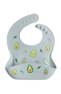 Avocado Silicone Bib