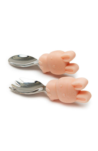 Bunny Learning Utensil Set