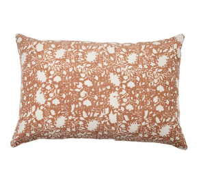Eden Linen Pillow- Terracotta