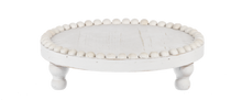 Load image into Gallery viewer, Whitewash Beaded Edge Tray