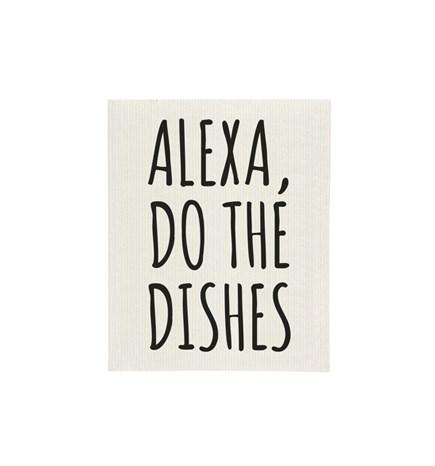 Alexa, Do the Dishes Sponge Cloth