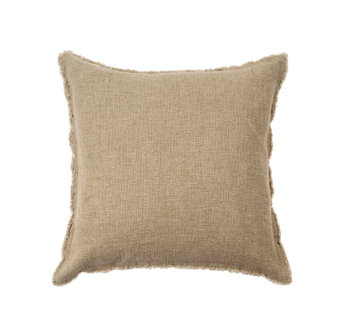 Selena Linen Pillow Beige