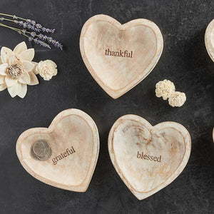 Grateful Wood Heart
