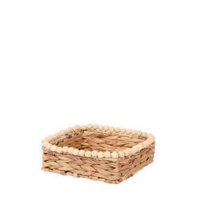 Palma Beaded Woven Baskets