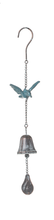 Load image into Gallery viewer, Blue Hummingbird Windchime