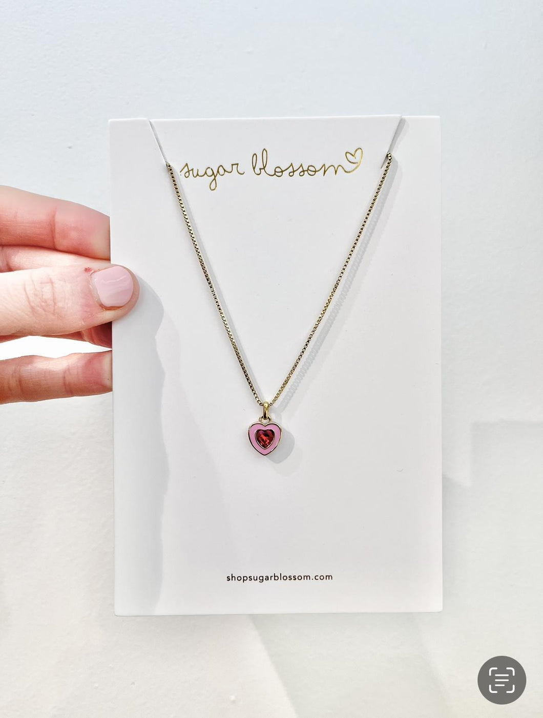 July Birthstone Necklace