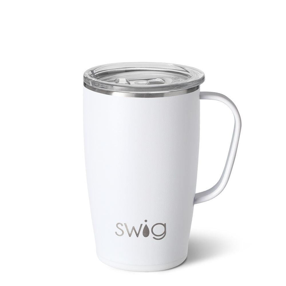 White Travel Mug (18oz)