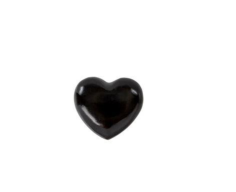 Black Mini Soapstone Heart
