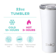 Load image into Gallery viewer, White Tumbler (22oz)