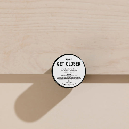 Get Closer | All Natural Deodorant Unscented